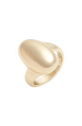 Open Edit Open Edit Oval Polished Statement Ring