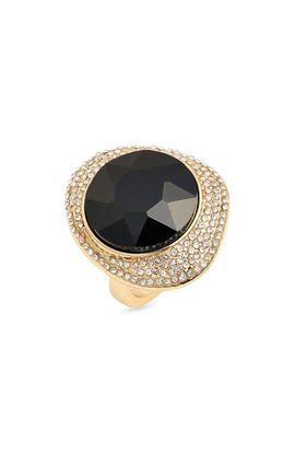 Open Edit Open Edit Pav Faceted Crystal Ring