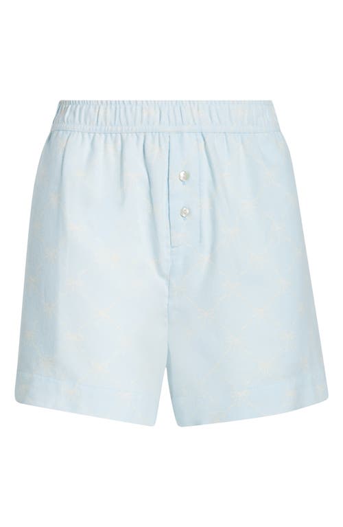 Open Edit Open Edit Print Cozy Flannel Boxer Pajama Shorts