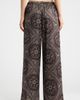 Open Edit Open Edit Print Satin Pull On Wide Leg Pants - 3