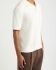 Open Edit Open Edit Ribbed Chenille Polo Sweater - 3