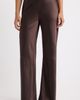 Open Edit Open Edit Satin Bias Low Rise Pants - 1