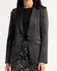 Open Edit Open Edit Satin Blazer - 1