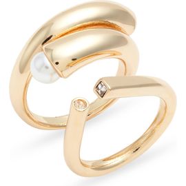 Open Edit Open Edit Set of 2 Rings