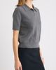 Open Edit Open Edit Short Sleeve Polo Sweater - 4