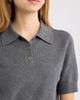 Open Edit Open Edit Short Sleeve Polo Sweater - 5