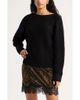 Open Edit Open Edit Softluxe Twist Reversible Sweater - 1