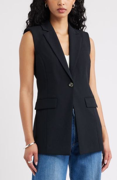 Open Edit Open Edit The Curator Belt Detail Longline Vest