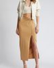 Open Edit Open Edit Twist Front Maxi Skirt - 2