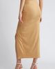 Open Edit Open Edit Twist Front Maxi Skirt - 3