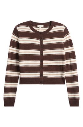 Open Edit Open Edit Wool & Cashmere Blend Cardigan
