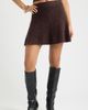 Open Edit Open Edit Wool Miniskirt - 1