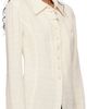 OPEN YY OPEN YY Beige Sailor Cuffs Shirt - 2