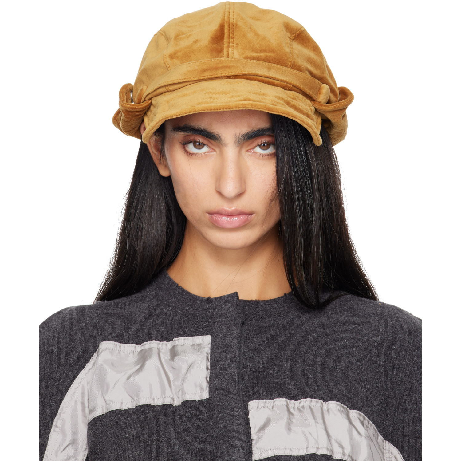 OPEN YY - Khaki Bucket Beret Cap