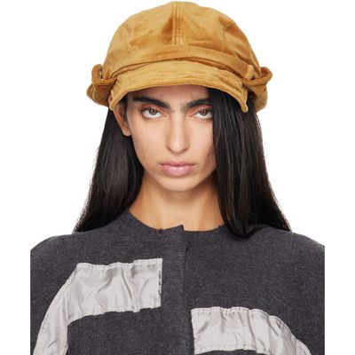 OPEN YY OPEN YY Beige Wire Bucket Beret Cap