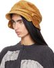 OPEN YY OPEN YY Beige Wire Bucket Beret Cap - 4