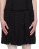 OPEN YY OPEN YY Black Flapper Pleats Midi Dress - 1