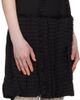 OPEN YY OPEN YY Black Flapper Pleats Midi Dress - 2