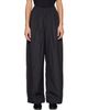OPEN YY OPEN YY Black Fluid Full Gather Trousers - 1