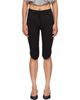 OPEN YY OPEN YY Black Round Cut Capri Shorts - 1