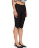 OPEN YY OPEN YY Black Round Cut Capri Shorts - 2