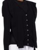 OPEN YY OPEN YY Black Sleeve Layered Cardigan - 2