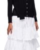 OPEN YY OPEN YY Black Sleeve Layered Cardigan - 4