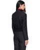 OPEN YY OPEN YY Black Stripe Double-Breasted Blazer - 3