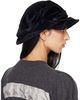 OPEN YY OPEN YY Black Wire Bucket Beret Cap - 3