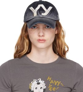 OPEN YY OPEN YY Black 'YY' Gradient Ball Cap