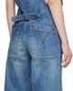 OPEN YY OPEN YY Blue Cargo Pocket Denim Overalls - 3