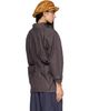 OPEN YY OPEN YY Brown Drop Collar Half Trench Jacket - 3
