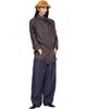 OPEN YY OPEN YY Brown Drop Collar Half Trench Jacket - 4