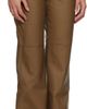 OPEN YY OPEN YY Brown Straight-Leg Faux-Leather Trousers - 2