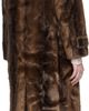OPEN YY OPEN YY Brown Tab Toggle Faux-Fur Coat - 3