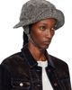 OPEN YY OPEN YY Gray Detachable Ear Flaps Bucket Hat - 2
