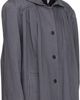 OPEN YY OPEN YY Gray Over Shirred Top Coat - 2