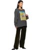 OPEN YY OPEN YY Gray Pet Club Rocker Long Sleeve T-shirt - 4