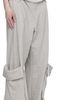 OPEN YY OPEN YY Gray Rolled Waist Sweat Cargo Pants - 2