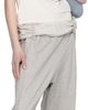 OPEN YY OPEN YY Gray Rolled Waist Sweat Cargo Pants - 4