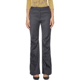 OPEN YY OPEN YY Gray Tailored Bootcut Trousers