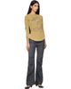 OPEN YY OPEN YY Gray Tailored Bootcut Trousers - 4