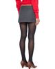 OPEN YY OPEN YY Gray Tailored Trouser Miniskirt - 3