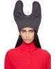 OPEN YY OPEN YY Gray Wire Knit Beanie - 1