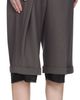 OPEN YY OPEN YY Gray Wrap Over Shorts - 2