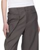 OPEN YY OPEN YY Gray Wrap Over Shorts - 4