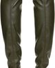 OPEN YY OPEN YY Khaki Thigh High Ballet Boots - 2