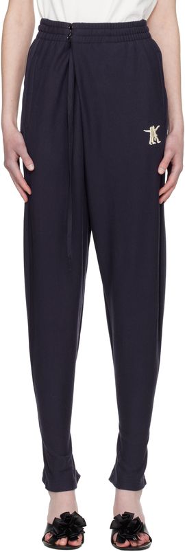 OPEN YY OPEN YY Navy Convertible Sweatpants