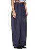 OPEN YY OPEN YY Navy Fluid Full Gather Trousers - 2