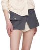 OPEN YY OPEN YY Off-White Floral Blankie Shirt - 4